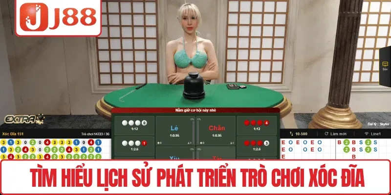 Xóc Đĩa J88 – Giải Trí Đỉnh Cao, Nhận Thưởng Liền Tay 2 Tìm hiểu lịch sử phát triển trò chơi Xóc đĩa