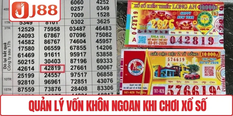 Xổ Số Miền Trung J88 – Cập Nhật Kết Quả Nhanh, Minh Bạch 4 Quản lý vốn khôn ngoan khi chơi xổ số